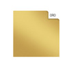 BUSTA 25fogli 50x70cm CARTA VELINA 24gr ORO Rex Sadoch