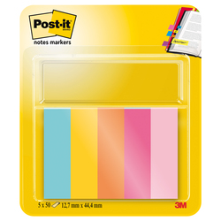 SEGNAPAGINA Post-itÂ® 670-5JA-EU 250FG in 5COLORI INDEX 12