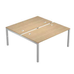 SCRIVANIA a 2 POSTAZIONI CONTRAP.120X166cm ROVERE - AGORA'