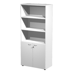 ARMADIO MODULARE A 2 ANTE BASSE 90x45