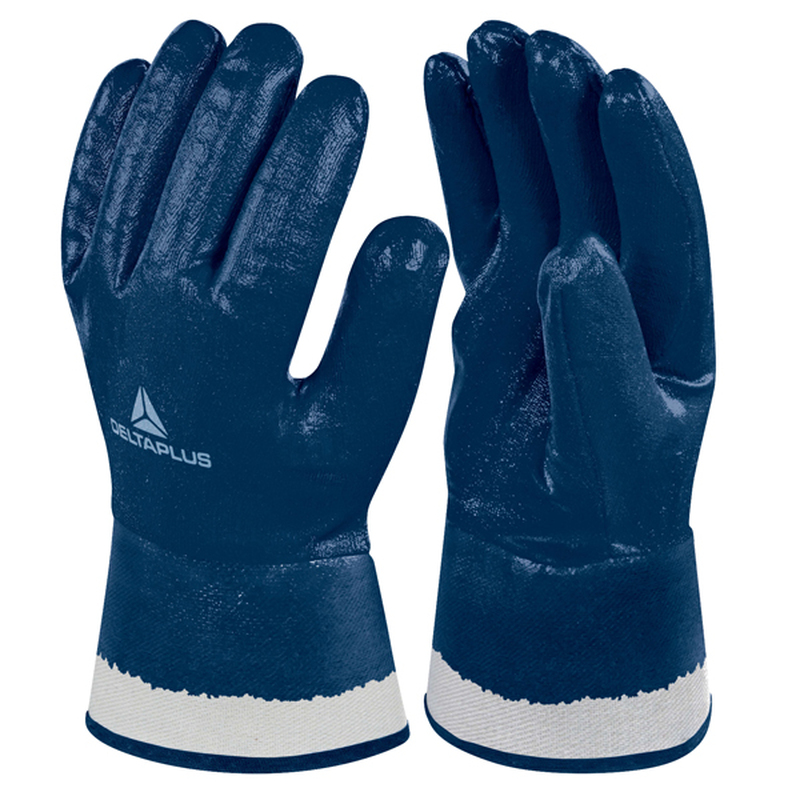 GUANTO DA LAVORO PESANTE NI175 Tg.09 in NITRILE