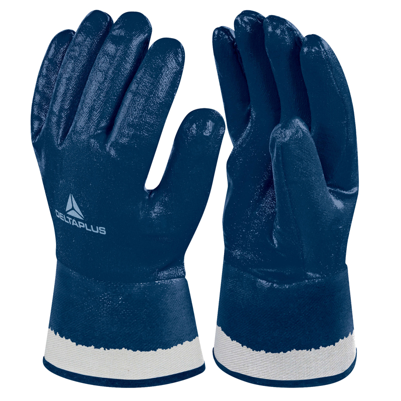 GUANTO DA LAVORO PESANTE NI175 Tg.10 in NITRILE