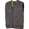 GILET da LAVORO M6GIL grigio/verde Tg. L PANOSTYLER