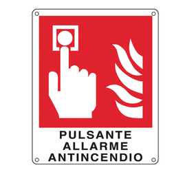 CARTELLO ALLUMINIO 12x14
