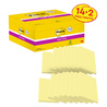 VALUE PACK 14+2 BLOCCO 90fg Post-itR Super Sticky Giallo Canary 76x127mm