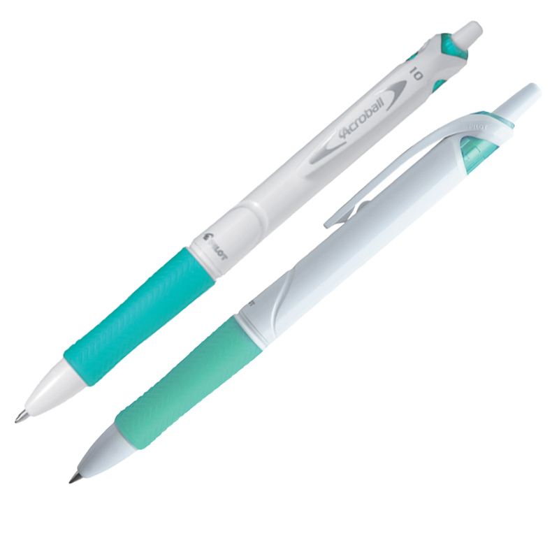 Penna a sfera scatto ACROBALL PURE WHITE Begreen 1