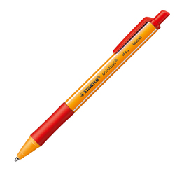 Penna a sfera a scatto POINTBALLÂ® GREEN STABILO 0