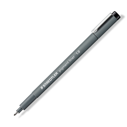 Pennarello Pigment Liner 308 nero 1