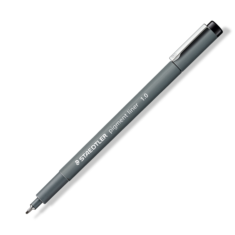 Pennarello Pigment Liner 308 nero 1
