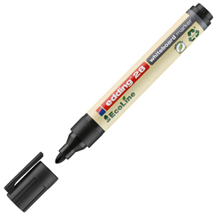 MARCATORE NERO PER LAVAGNE BIANCHE EDDING 28 ECOLINE TRATTO 1