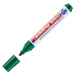 MARCATORE VERDE PER LAVAGNE BIANCHE EDDING 660 TRATTO 1
