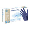 Conf 100 guanti nitrile ipoallergenici N350 s/acceleranti taglia XS blu Reflexx